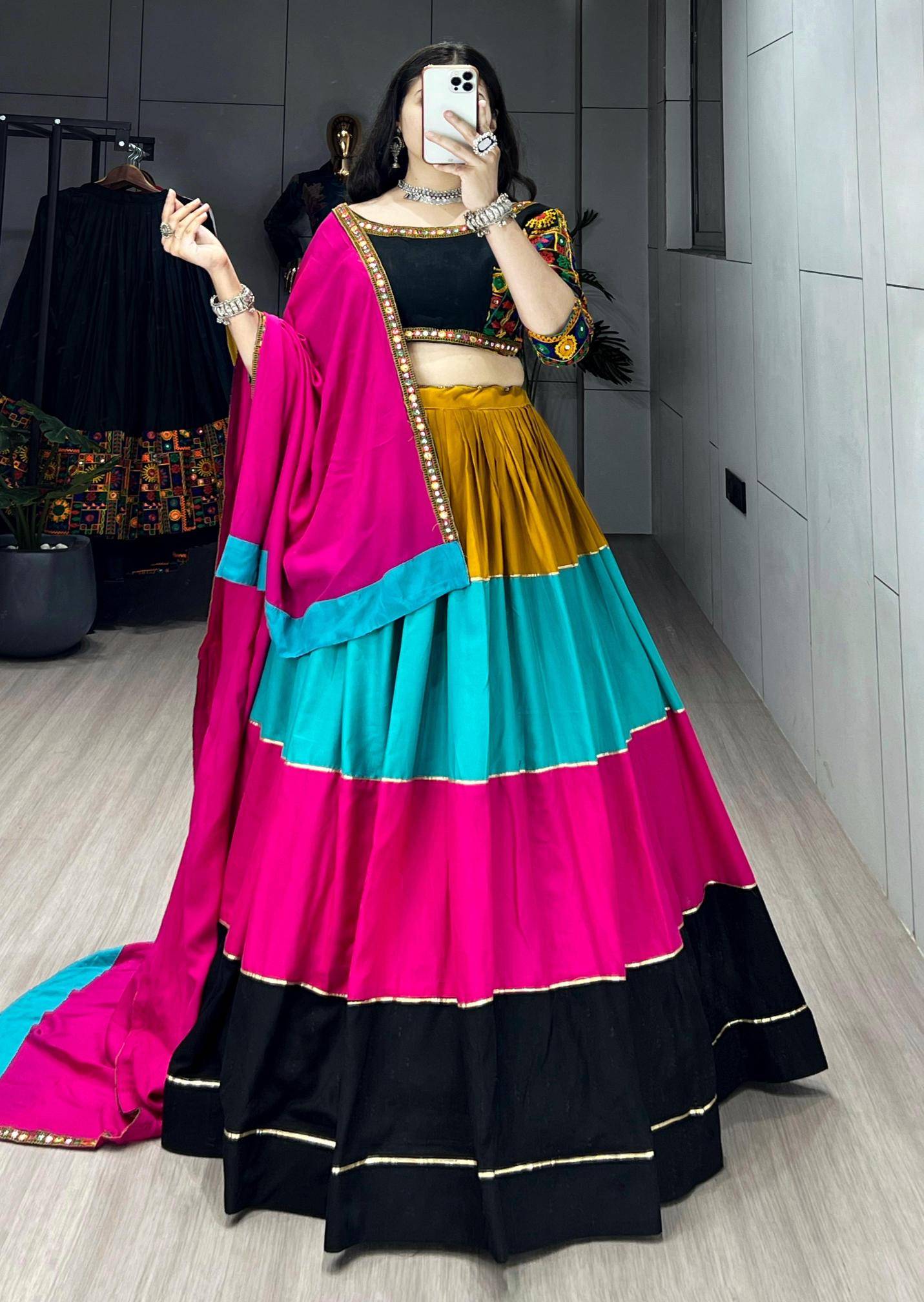 PACHRANG Rayon Lehenga choli stitching services in Mumbai